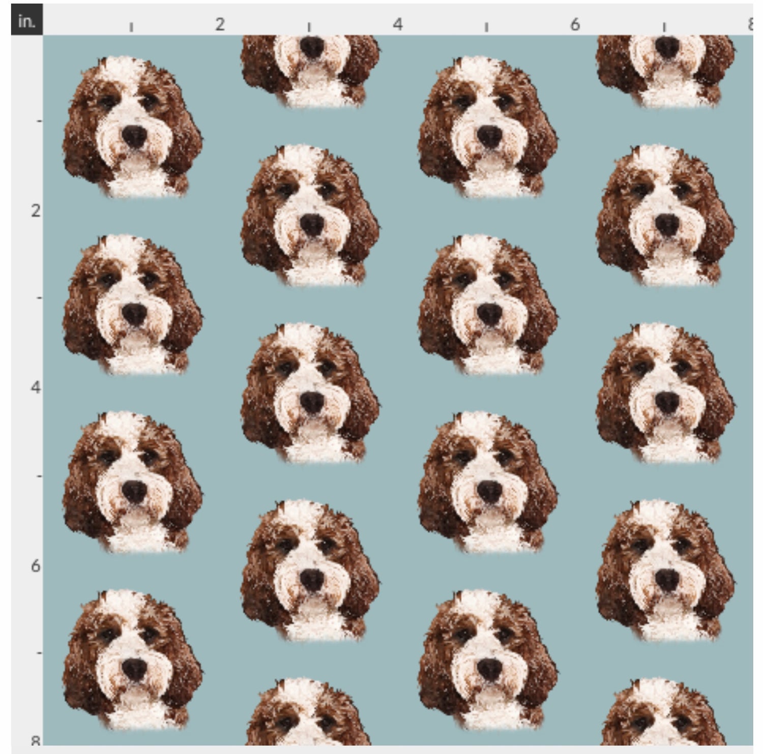 Dog Fabric by Cockapoodled®️